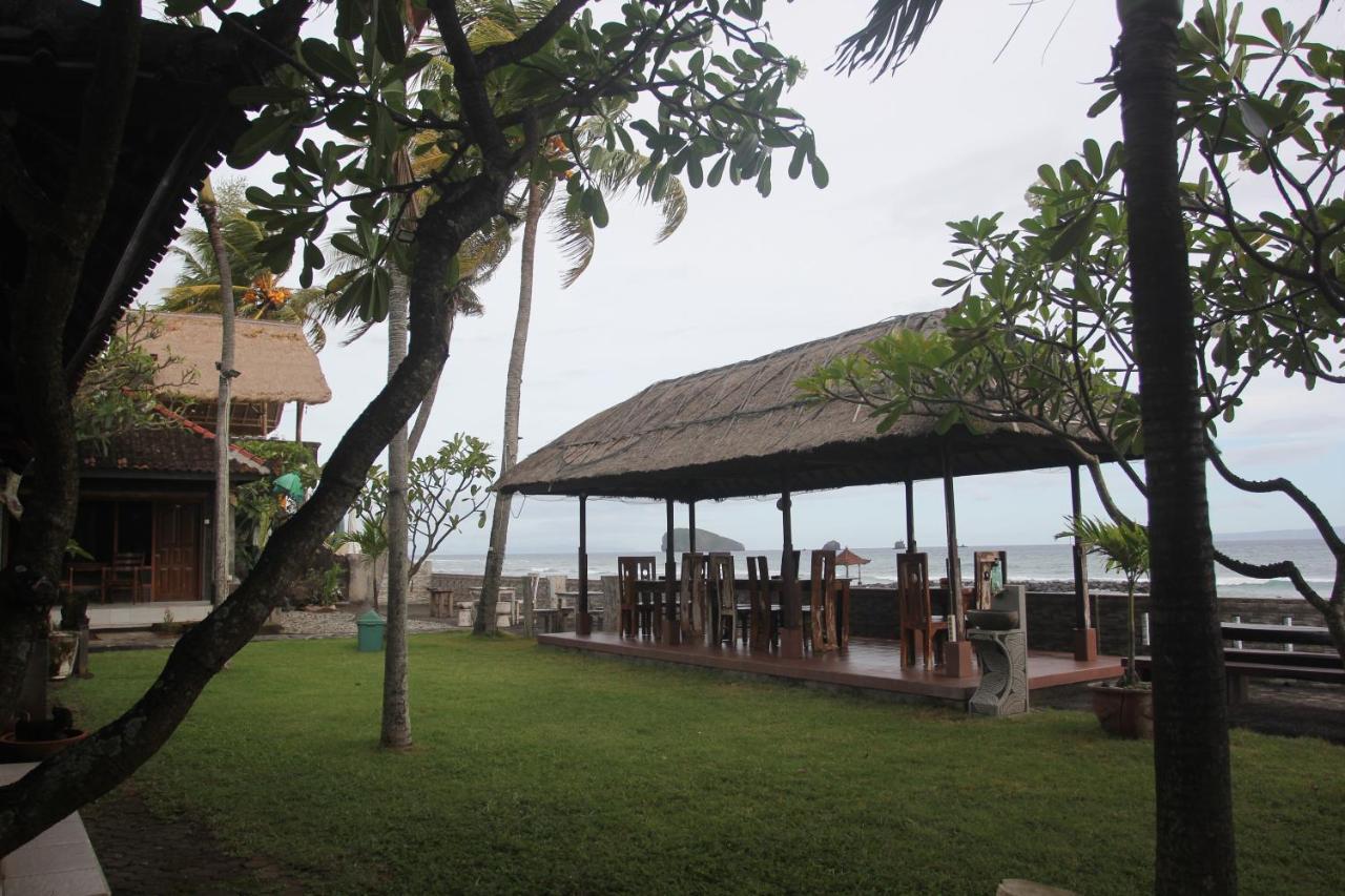 Temple Cafe & Cottages Candidasa Exterior foto